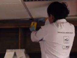 Al momento de ser desmontado el dispositivo, los especialistas de la PGJDF afirman que este estaba activo. FACEBOOK / Ricardo Monreal A.