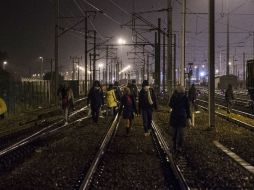 Los refugiados se ven obligados a irse de su país a causa de la guerra en Siria. EFE / Y. Valat