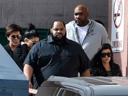 Su esposa Khloe Kardashian ha permanecido a su lado. AFP / D. Becker