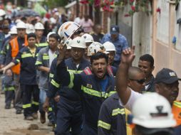 Como protesta, desde inicios de octubre los mineros decidieron cerrar el paso al yacimiento y al poblado. AP / E. Felix