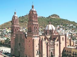 Belleza. La cantera predomina en el primer cuadro de la urbe zacatecana. ESPECIAL / CORTESÍA/ Gobierno del estado de Zacatecas