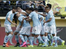 Con este resultado, el Celta supera en dos puntos en la tabla al hasta ahora líder Villarreal. EFE / D. Castelló