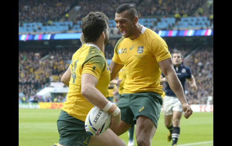 Los Wallabies lograron su pase a la siguiente ronda. EFE / W. Oliver