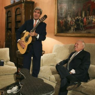 John Kerry inicia visita oficial a España