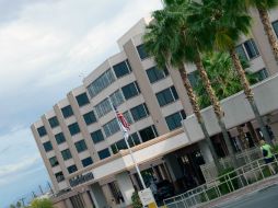 Odom volvió en si el viernes y dijo sus primeras palabras desde que fue encontrado inconsciente en el burdel Love Ranch. AFP / B. Steffy