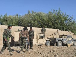 Entre los 19 efectivos secuestrados se encuentra el jefe policial del distrito. EFE / W. Yar