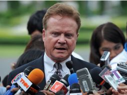 La delegación del Partido Demócrata dice que Webb no aparecerá en un acto de recaudación de fondos en Des Moines. AFP / ARCHIVO