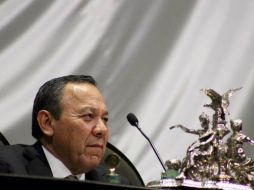 Zambrano declara que cuenta con información que vincula al PRI a presiones de para aprobar la partida en el presupuesto de Egresos. TWITTER / @Jesus_ZambranoG