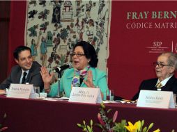 Teresa Franco, directora del INAH, expresó su beneplácito y festejó dicha inclusión. NTX / P. Sánchez