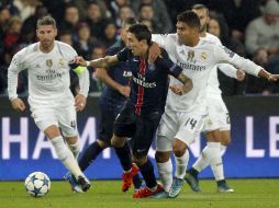 El Real Madrid, lastrado por las bajas, fue capaz de empatar (0-0) en el Parque de los Príncipes. AP / T. Camus