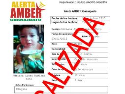 El fiscal informó que se han recopilado videos de la zona en la que la niña fue sustraída. TWITTER / @AAMBER_gto