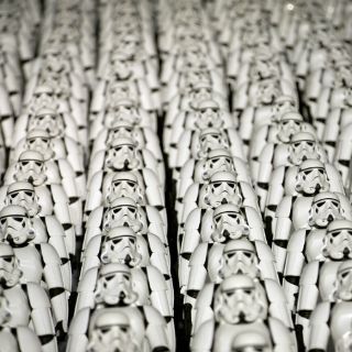 Tropas imperiales de Star Wars 'invaden' la Muralla China