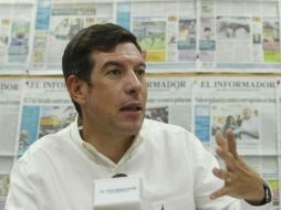 El secretario Miguel Castro Reynoso afirma que no habrá un recorte presupuestal en 2016 para los programas sociales en Jalisco. EL INFORMADOR / E. Barrera