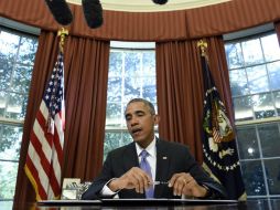 El mandatario de EU rechaza la ley de gastos por 612 mil millones de dólares para defensa este jueves. AP / S. Walsh