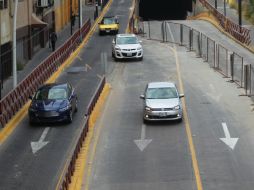 El paso sobre el puente vehicular en la Calzada Independencia se encuentra en uso a partir de este jueves. EL INFORMADOR / F. Atilano