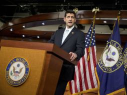 Ryan formalizó su candidatura, pese a haber reiterado en el pasado que no estaba interesado en el puesto. AP / A. Harnik