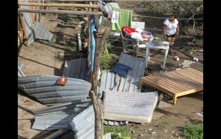 La institución exhortó a la población a seguir recomendaciones como evacuar las viviendas si está amenazada. EFE / U. Ruiz