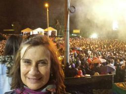 La gestora cultural recordó que las políticas públicas no solo se hacen desde el gobierno. TWITTER / @LucinaJimenez