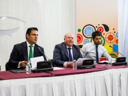 El gobernador Jorge Aristóteles Sandoval anunció la inversión durante la Cumbre de Negocios. EL INFORMADOR / P. Pérez