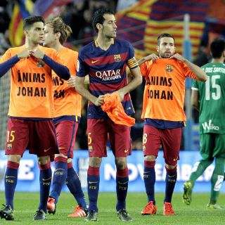 Cruyff agradece las muestras de cariño