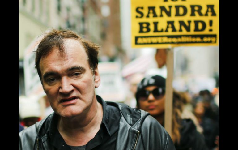 El realizador participó en una manifestsación contra los abusos de la policía en EU. AFP / E. Alvarez