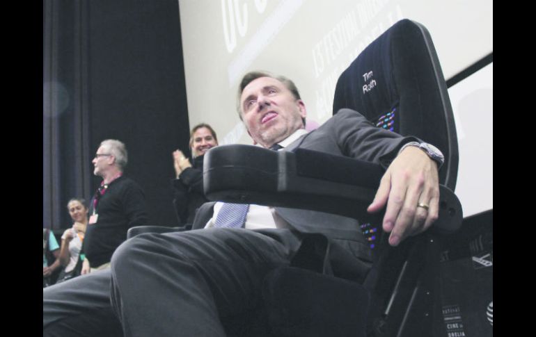 Tim ahora se siente tranquilo y ve un futuro interesante en su carrera. En su presentación dentro del FICM bromeó por unos instantes. EL INFORMADOR / F. González