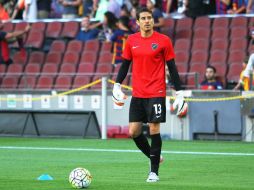 Por su parte, Ochoa no ve acción de juego desde el pasado 29 de enero. MEXSPORT / ARCHIVO