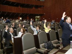 La Mesa Directiva de la Cámara de Diputados recibió la minuta este martes. NTX / ARCHIVO
