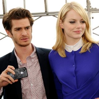 Emma Stone y Andrew Garfield terminan