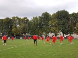 En el entrenamiento, los jugadores practicaron los penales. TWITTER / @TolucaFC