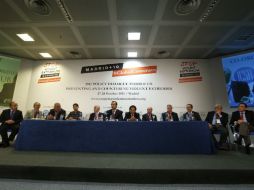 En la reunión, se pidió 'dejar el silencio cómplice' sobre la situación política en Venezuela. EFE / J. Lizón