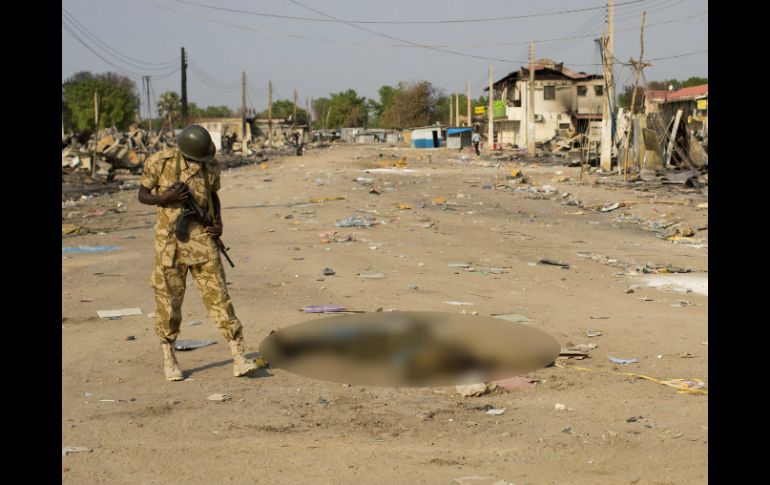 Investigadores de la Unión Africana descubren fosas comunes en Sudán del Sur y encontraron pruebas de espantosos crímenes. AP /