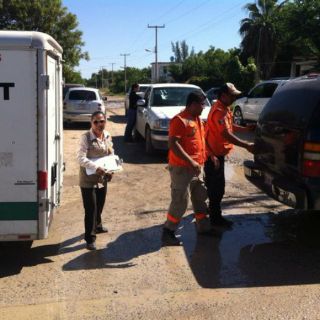 Distribuyen apoyos para damnificados por 'Patricia' en Tamaulipas