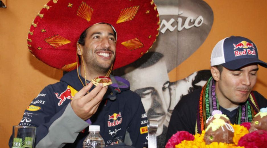 Ricciardo, sonriente y amable en todo momento, no dejaba de sorprenderse con la ciudad. SUN /