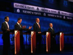 El debate, denominado 'Tu Dinero, Tu Voto', realizado en Colorado, estará centrado en temas económicos. AFP / J. Sullivan