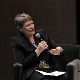 Aurelio Nuño recibe a administradora del PNUD