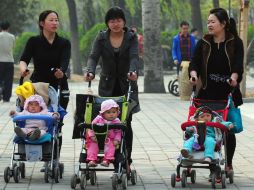 La política de un solo hijo se implementó para frenar el crecimiento poblacional en el país asiático. AFP / F. Brown