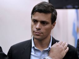 López se encuentra en prisión y enfrenta una condena por más de 14 años. EFE / ARCHIVO