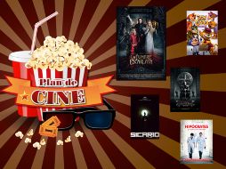 Estos son los estrenos de la semana, conócelos y arma tu Plan de Cine. EL INFORMADOR /