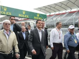 Peña Nieto mencionó que la llegada de la Fórmula Uno fortalece la presencia de México en el mundo. NTX / J. Arciga