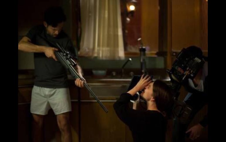 Arriaga señala que en su primer encuentro con el cine, la experiencia fue muy enriquecedora. TWITTER / @marianaa_a