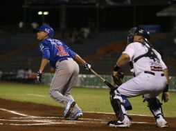 'El Mosco' Arredondo impulsó las carreras que le pusieron números definitivos al juego. FACEBOOK / CharrosBeisbolOficial