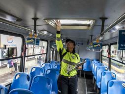 Ayer se revisaron aproximadamente 150 unidades de las rutas 147, 52-C, 632, 24-A y 142-A. EL INFORMADOR / R. Tamayo