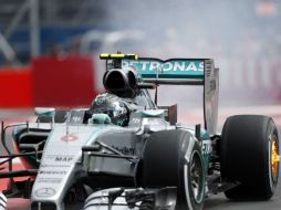Nico Rosberg de la escudería Mercedes aprovechó al máximo la pista y se convirtió en el piloto más rápido. AP / M. Castillo