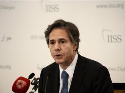 Tony Blinken anuncia los fondos destinados para ayudar a Siria a fortalecer instituciones o mejorar infraestructuras de agua y luz. AFP / M. Al-Shaikh