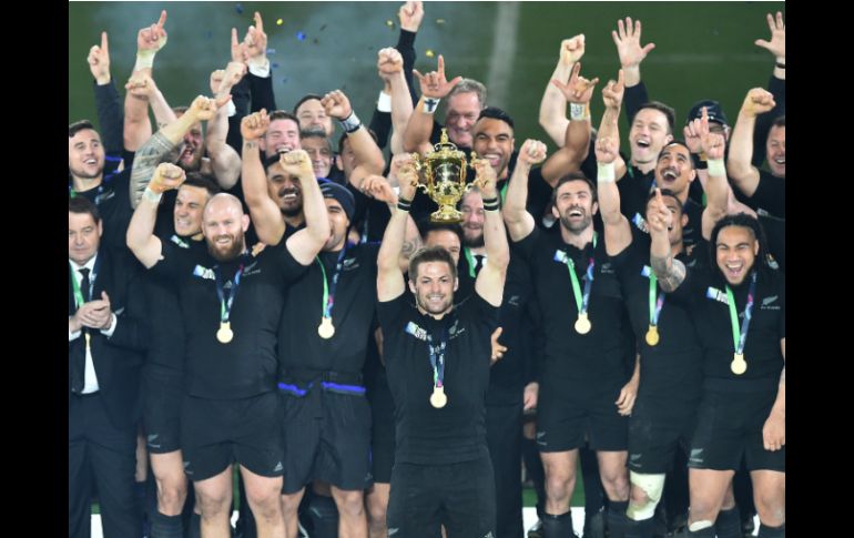 Nueva Zelanda fue muy superior a su rival en todos los aspectos del juego. AFP / G. Bouys