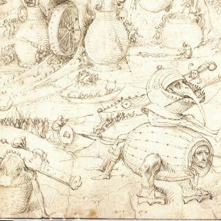 Expertos descubren un dibujo auténtico de El Bosco