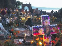 Panteón de Janitzio. EL INFORMADOR / ARCHIVO