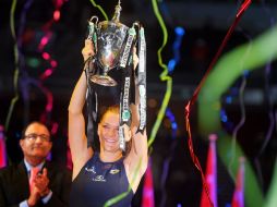 Agnieszka tiene ya el primer gran título de su carrera. AP / J. Nair