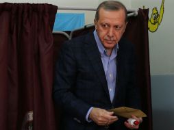 Recep Tayyip Erdogan tuvo el apoyo de la gente en la elección. AP / H. Malla